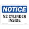 Signmission OSHA Notice, 5" Height, N2 Cylinder Inside Sign, 7" X 5", Landscape OS-NS-D-57-L-14303 - alternate 1